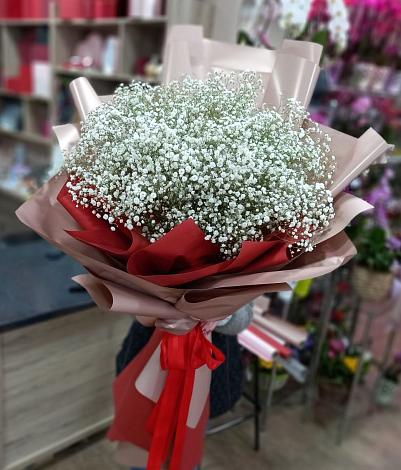 Букет цветов из: Гипсофила в Макарово