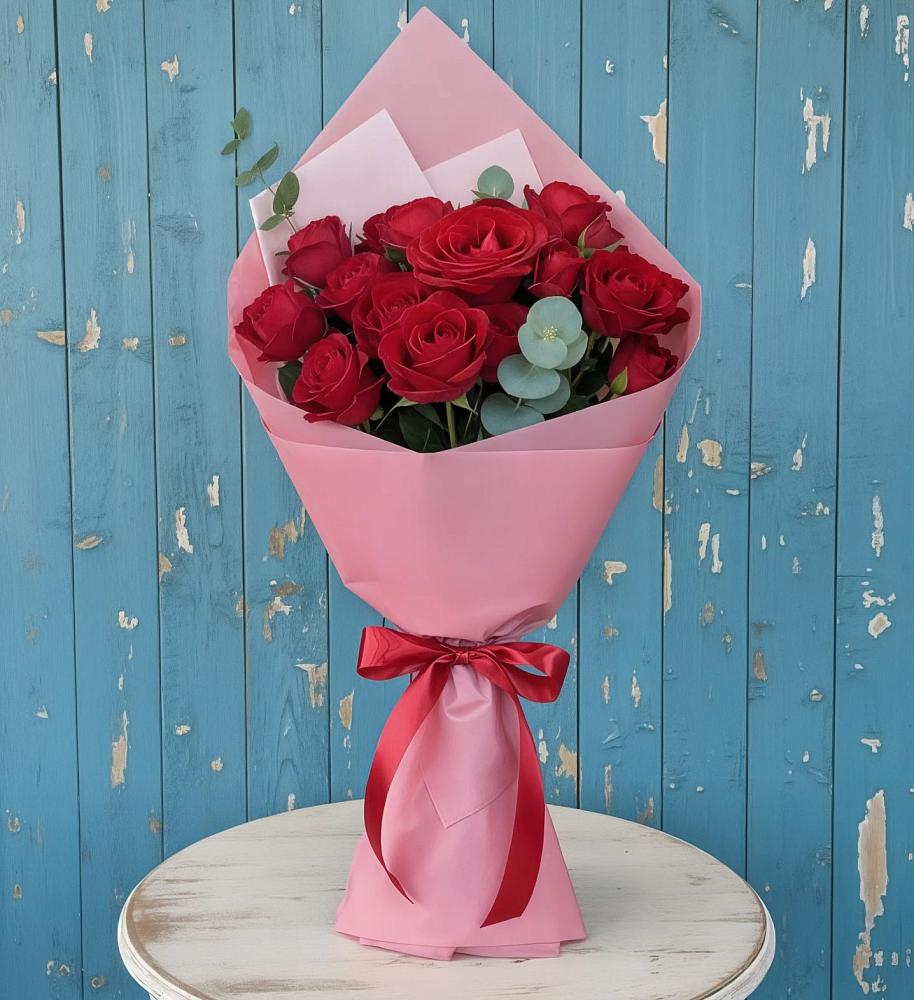 Букет цветов из: Розы в Макарово