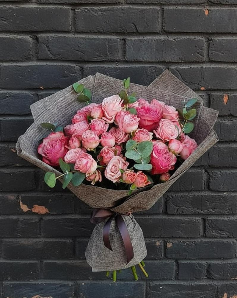 Букет цветов из: Розы в Макарово