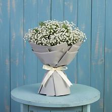 Букет цветов из:  Гипсофила в Макарово