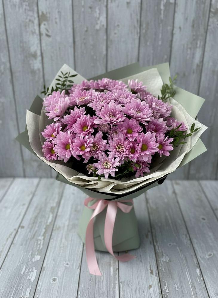 Букет цветов из: Хризантемы в Макарово