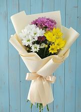Букет цветов из:  Хризантемы в Макарово