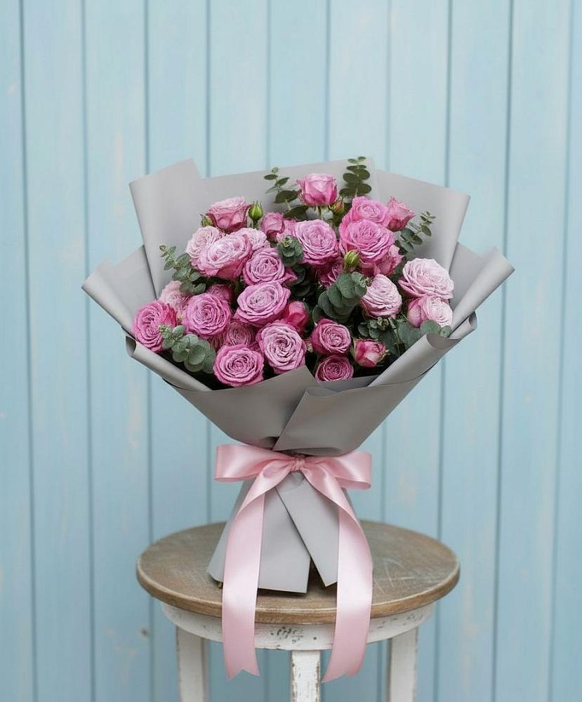 Букет цветов из: Розы в Макарово