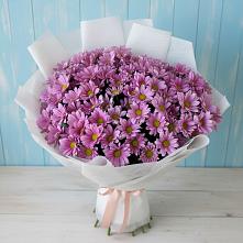 Букет цветов из:  Хризантемы в Макарово