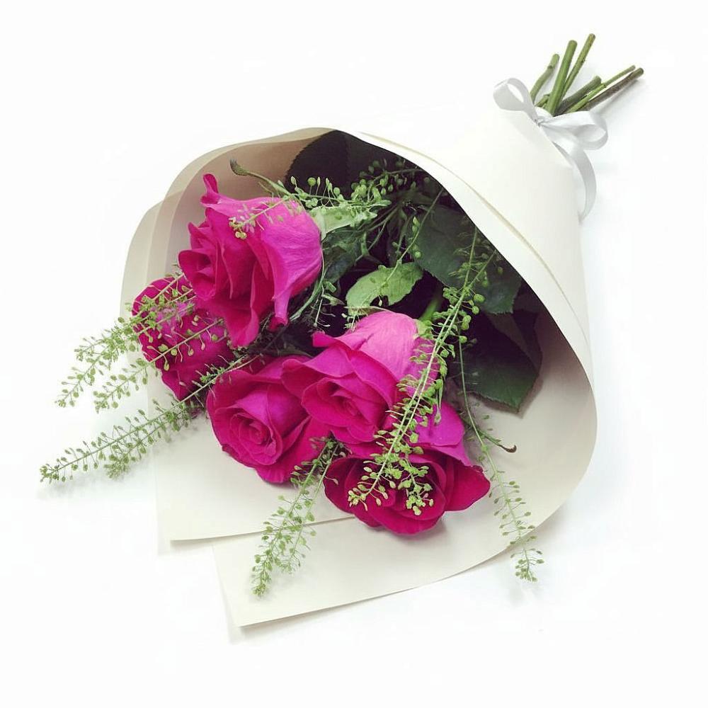 Букет цветов из: Розы в Макарово