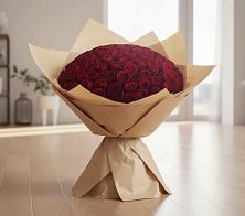 Букет 101 Красная роза в Макарово