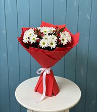 Букет цветов из:  Хризантемы #REPLACE_PRED# Макарово