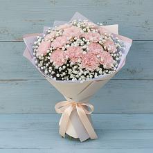 Букет цветов из:  Гвоздики в Макарово