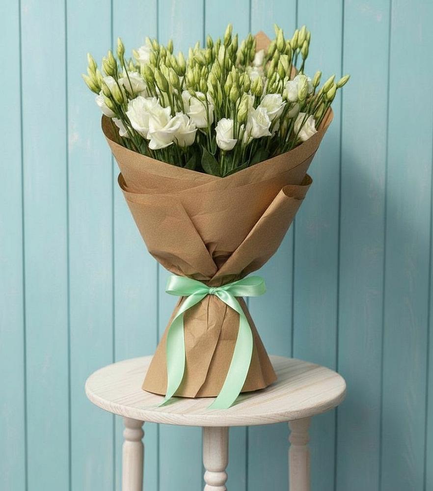 Букет цветов из: Лизиантусы в Макарово