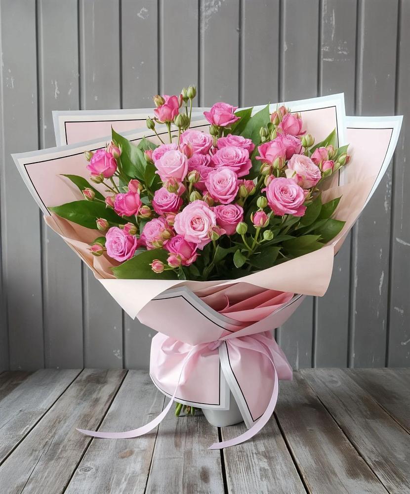 Букет Розовый кустик в Макарово