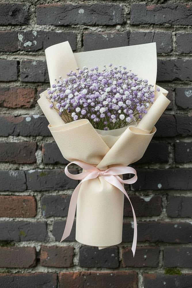 Букет цветов из: Гипсофила в Макарово