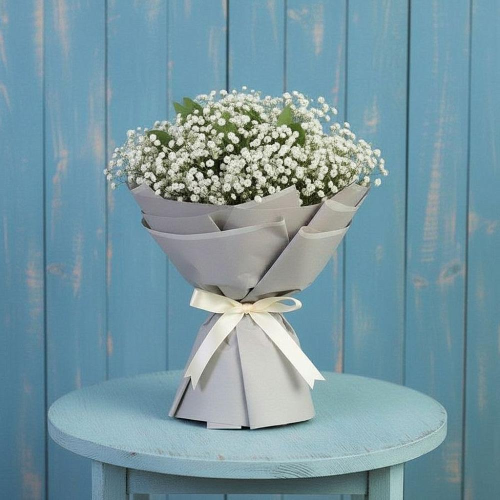 Букет цветов из: Гипсофила в Макарово