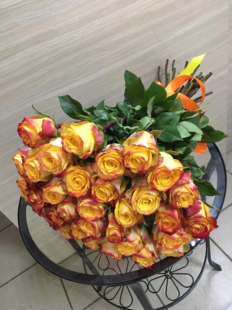 Букет Желтые розы в Макарово