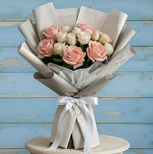 Букет цветов из:  Розы в Макарово