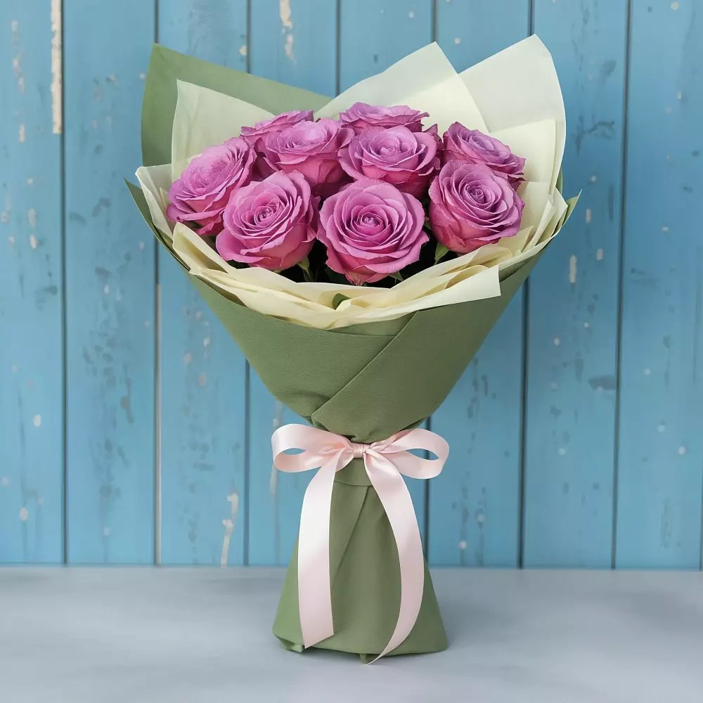 Букет Розы Фёрст Леди в Макарово