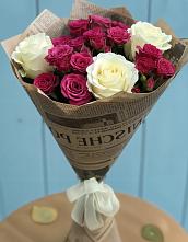 Букет цветов из:  Розы в Макарово