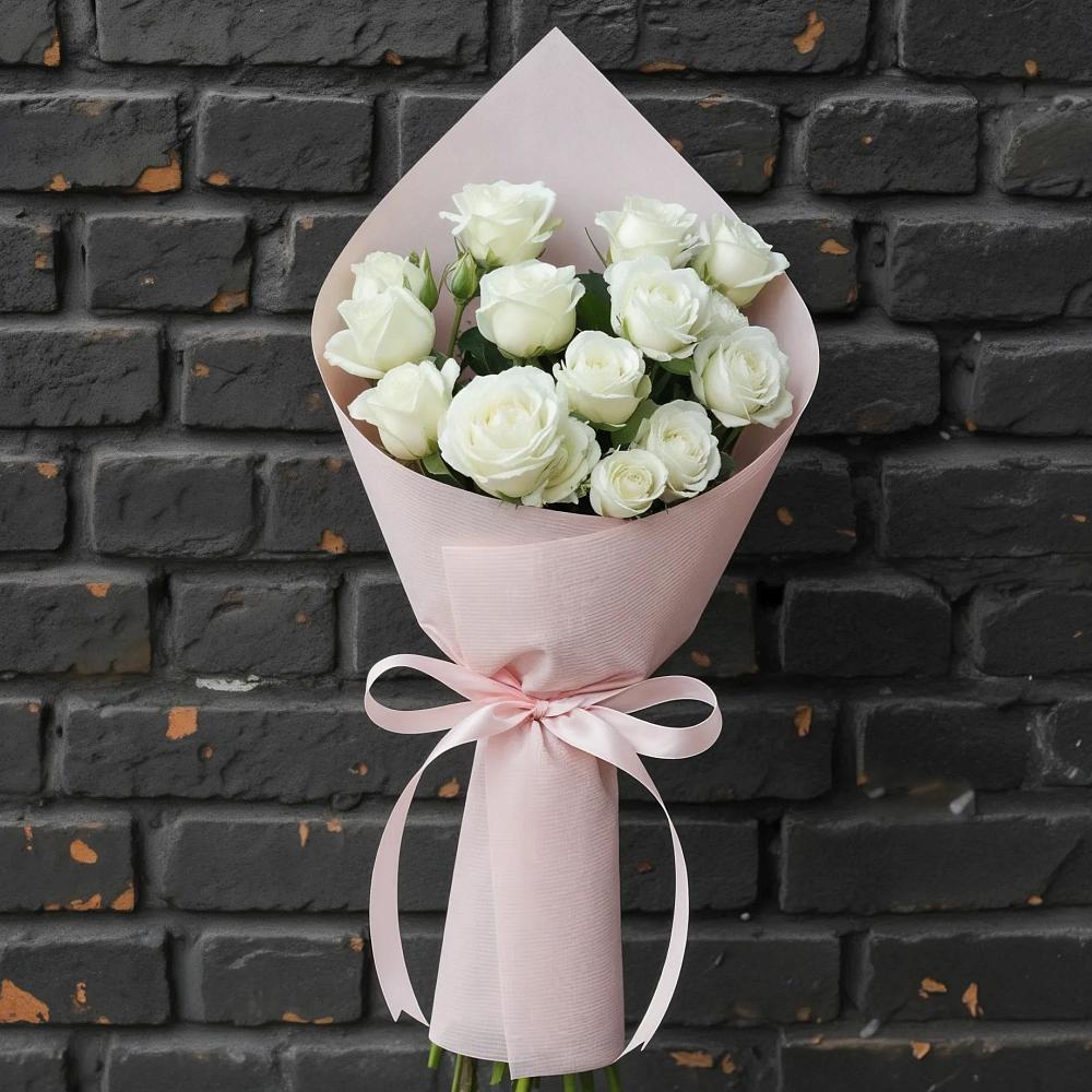 Букет цветов из: Розы в Макарово