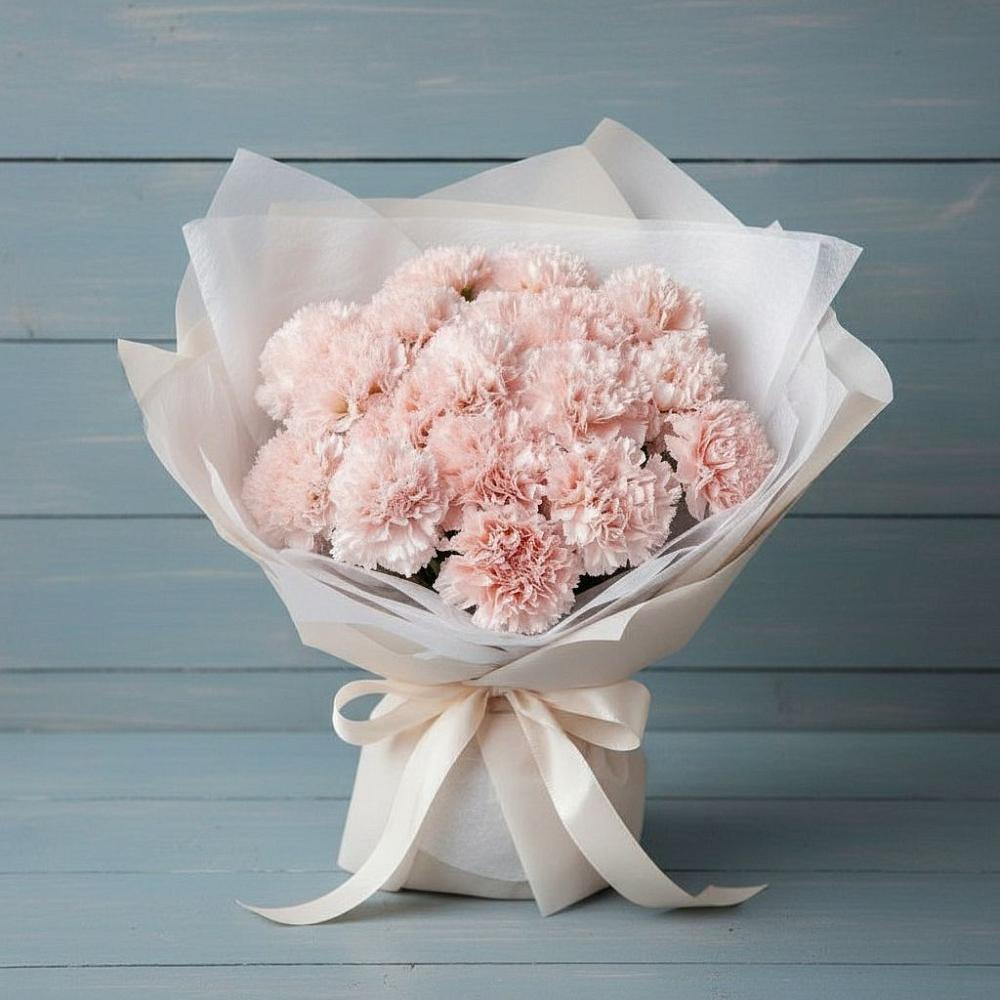 Букет цветов из: Гвоздики в Макарово