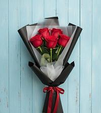 Букет цветов из:  Розы в Макарово