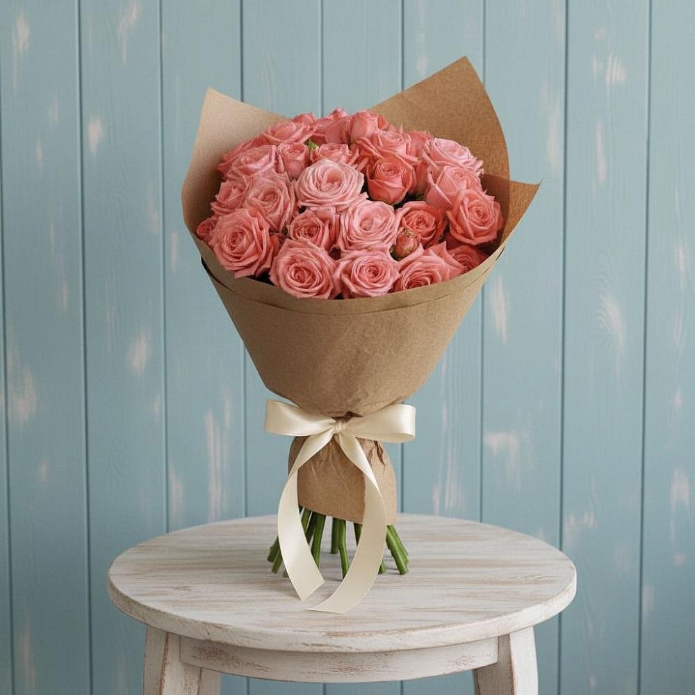 Букет цветов из: Розы в Макарово