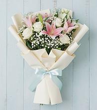 Букет цветов из:  Лилии в Макарово