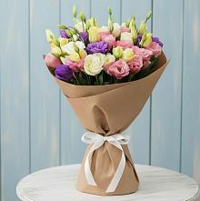 Букет цветов из:  Лизиантусы в Макарово